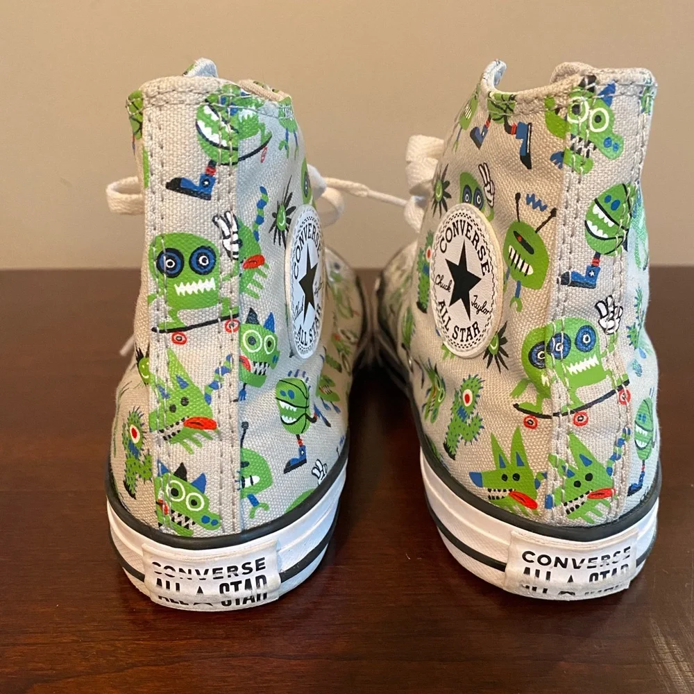 Converse Chuck Taylor All Star Hi Sneaker Creature Feature Monsters and Robots